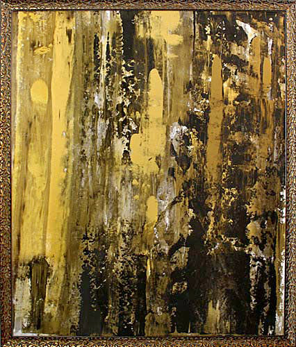 Rosemary Eagles nz abstract artist, golden